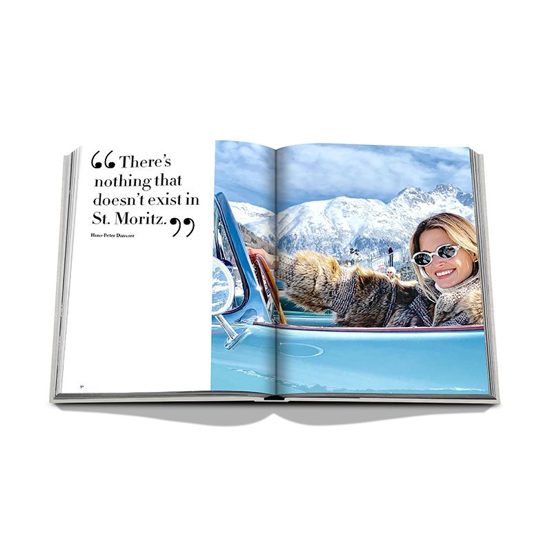 ASSOULINE Libro St. Moritz Chic 25 x 3.2 x H 33.1 CM 9781614288534