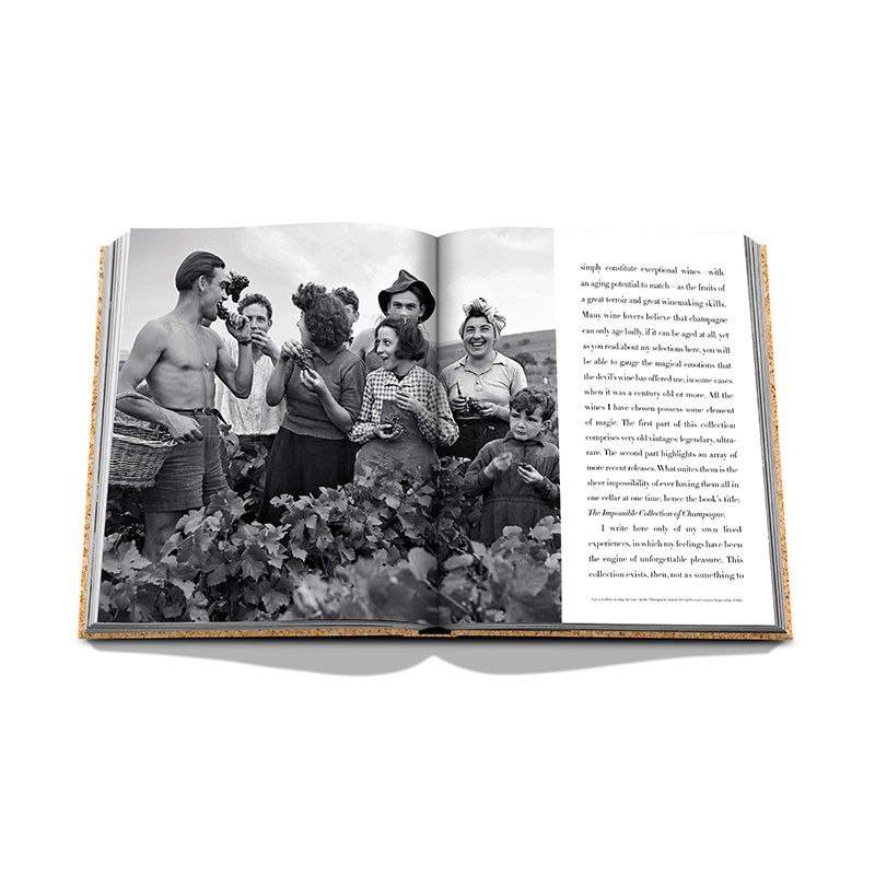 ASSOULINE Libro The Impossible Collection of Champagne 45.3 x 8.1 x H 50.1 CM 9781649800695