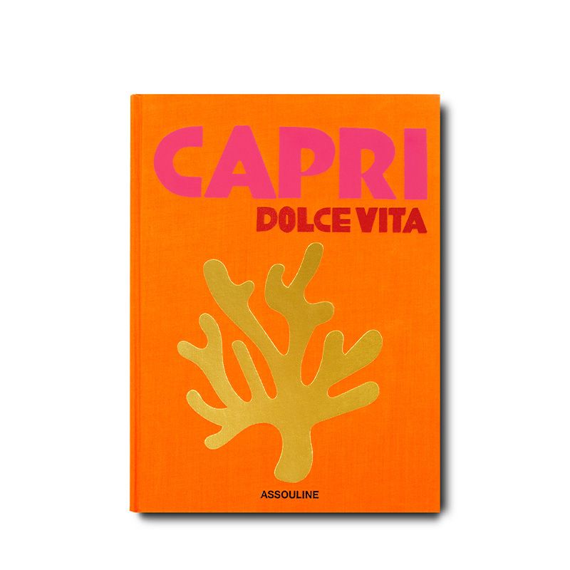 ASSOULINE Libro Capri Dolce Vita 24.9 x 3.3 x H 33.3 CM 9781614287834