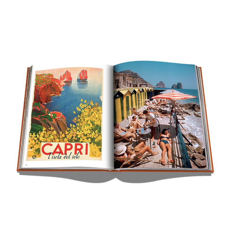 ASSOULINE Libro Capri Dolce Vita 24.9 x 3.3 x H 33.3 CM 9781614287834