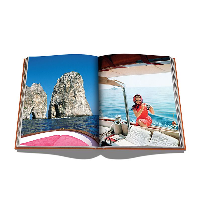 ASSOULINE Libro Capri Dolce Vita 24.9 x 3.3 x H 33.3 CM 9781614287834