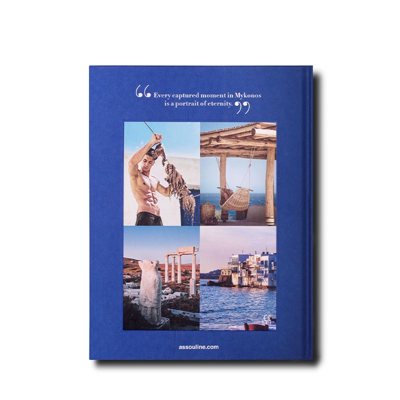 ASSOULINE Libro Mykonos Muse 24.7 x 3.7 x H 33 CM 9781614286905