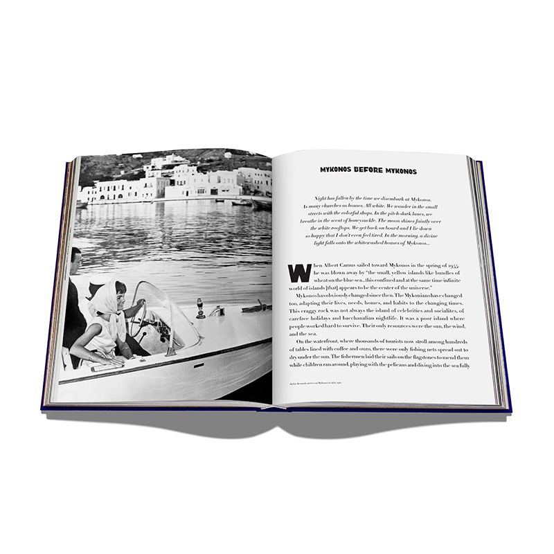 ASSOULINE Libro Mykonos Muse 24.7 x 3.7 x H 33 CM 9781614286905