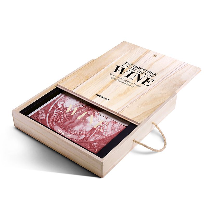 ASSOULINE Libro The Impossible Collection of Wine 45.5 x 8 x H 50.8 CM 9781614284710
