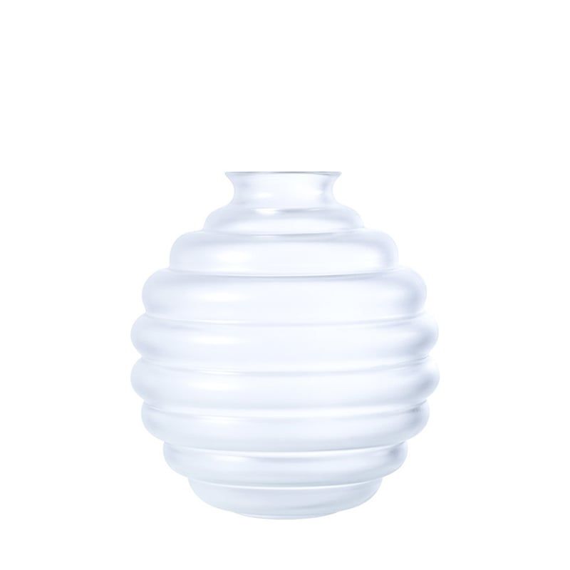 VENINI Vaso Dèco Extrasmall Cristallo Sabbiato  17 CM - H 18 CM 707.08