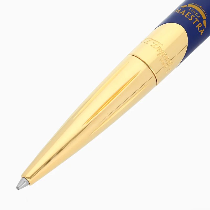 S. T. DUPONT Penna a Sfera Defi Millenium Partagas Blu / Dorato  405095