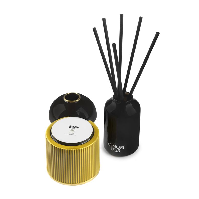 GINORI 1735 Porta Diffusore LCDC L'Amazzone Saffron 300 ml 179RG06 FX0020LX0150G00131000