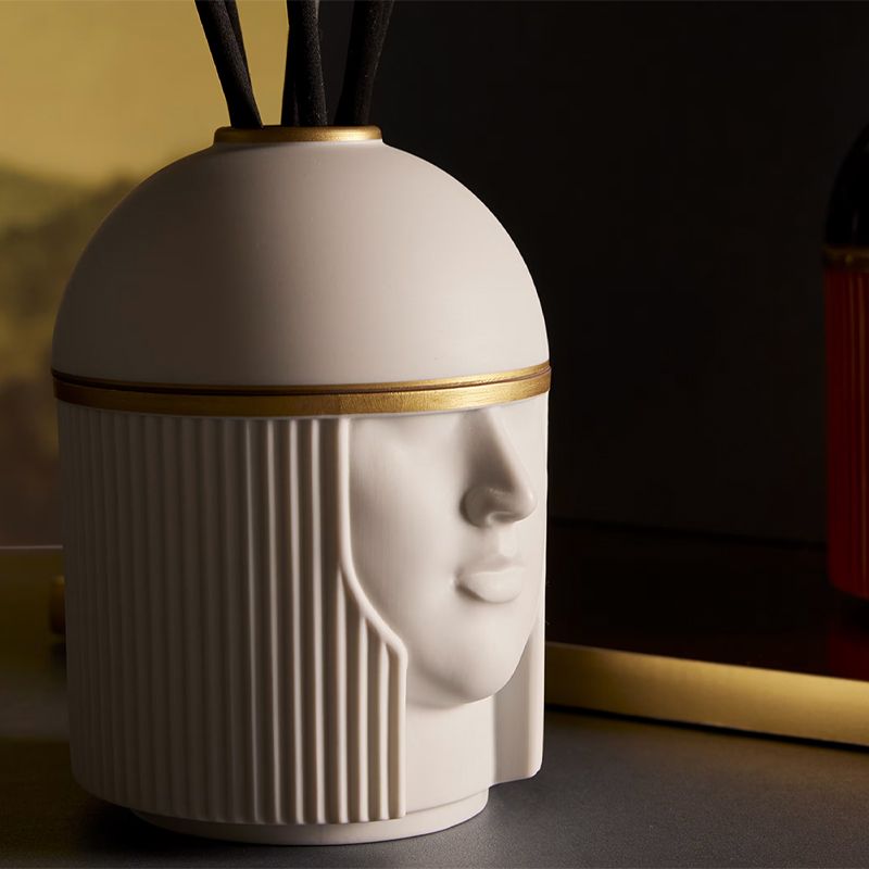GINORI 1735 Porta Diffusore LCDC L'Amazzone Pure White 300ml 179RG0B FX0020LX0150G00131100