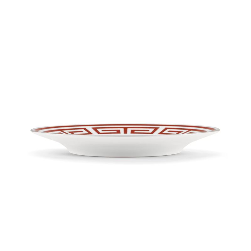GINORI 1735 Piatto Da Dessert Labirinto Scarlatto Ø 22 CM 004RG00 FPT110010220G00125300