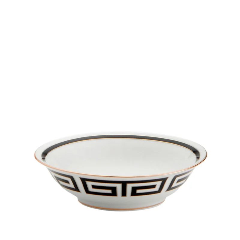 GINORI 1735 Coppetta Labirinto Nero H 4 CM / Ø 14 CM 004RG00 FCP000010140G00125100