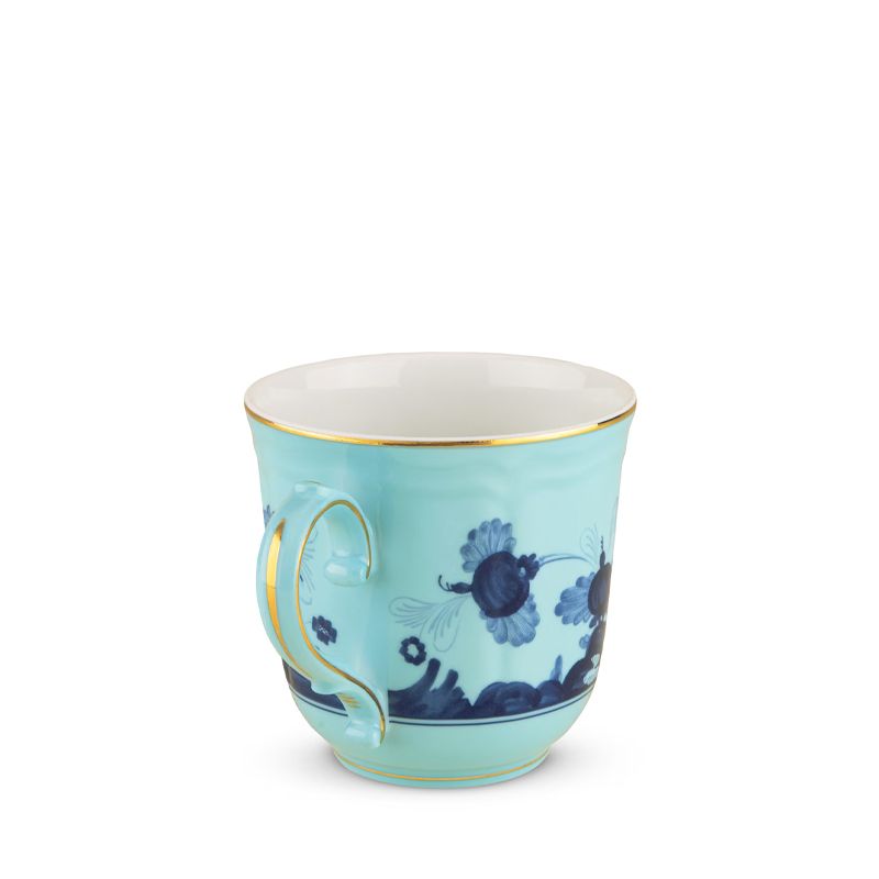 GINORI 1735 Mug Oriente Italiano Iris H 9.8 CM / Ø 10 CM 003RG00 FTZ700010400G00124300