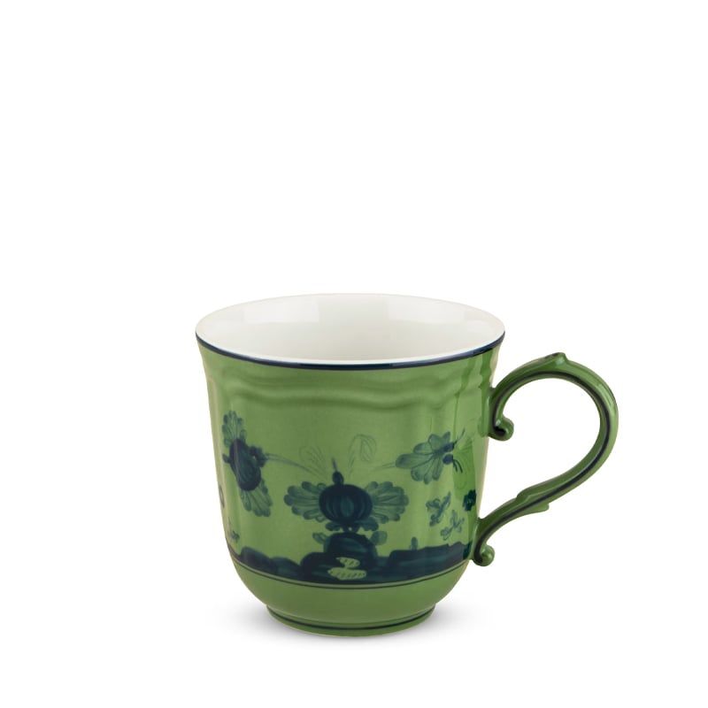 GINORI 1735 Mug Oriente Italiano Malachite H 9.8 CM / Ø 10 CM 003RG00 FTZ700010400G00123600