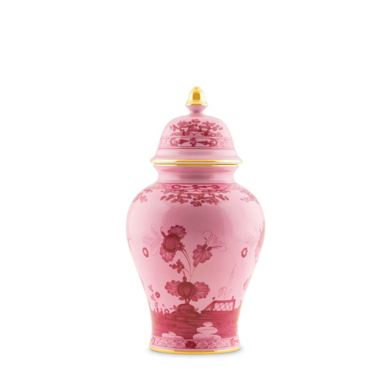 GINORI 1735 Vaso Potiche Oriente Italiano Porpora H 31 CM / Ø 16.2 CM 016RG02 FA5350010310G00124200