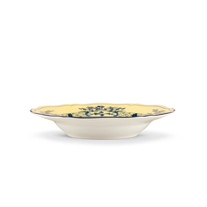 GINORI 1735 Piatto Fondo Oriente Italiano Citrino Ø 24 CM 003RG00 FPT210010240G00123900