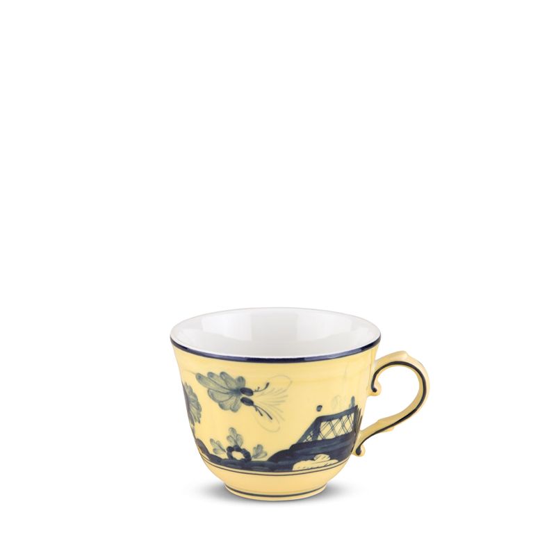 GINORI 1735 Tazza Da Caffè Oriente Italiano Citrino H 5.6 CM / Ø 7.1 CM 003RG00 FTZ301010120G00123900