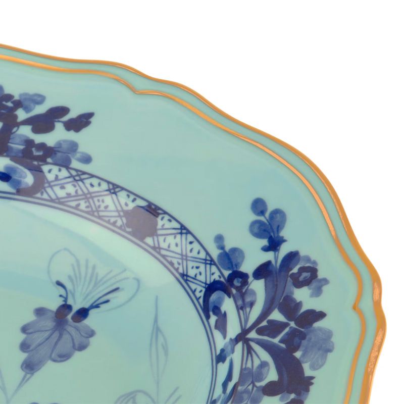 GINORI 1735 Piatto Fondo Oriente Italiano Iris Ø 24 CM 003RG00 FPT210010240G00124300