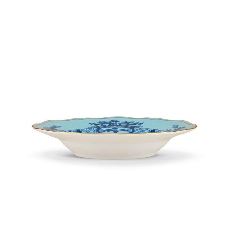 GINORI 1735 Piatto Fondo Oriente Italiano Iris Ø 24 CM 003RG00 FPT210010240G00124300