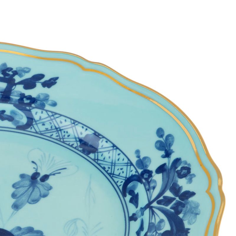 GINORI 1735 Piatto Da Dessert Oriente Italiano Iris Ø 21 CM 003RG00 FPT110010210G00124300