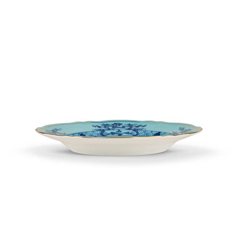 GINORI 1735 Piatto Da Dessert Oriente Italiano Iris Ø 21 CM 003RG00 FPT110010210G00124300