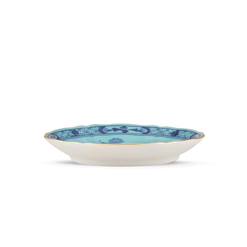 GINORI 1735 Piatto Da Caffè Oriente Italiano Iris Ø 13.5 CM 003RG00 FPT301010135G00124300