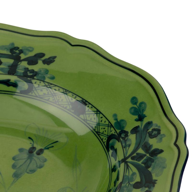 GINORI 1735 Piatto Fondo Oriente Italiano Malachite Ø 24 CM 003RG00 FPT210010240G00123600