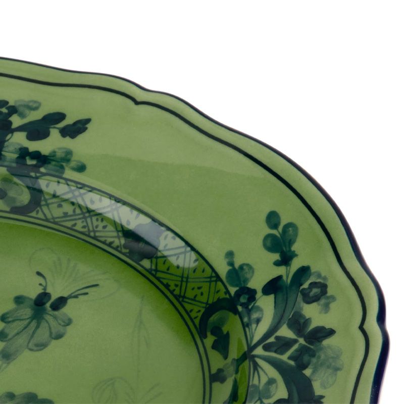 GINORI 1735 Piatto Da Dessert Oriente Italiano Malachite Ø 21 CM 003RG00 FPT110010210G00123600