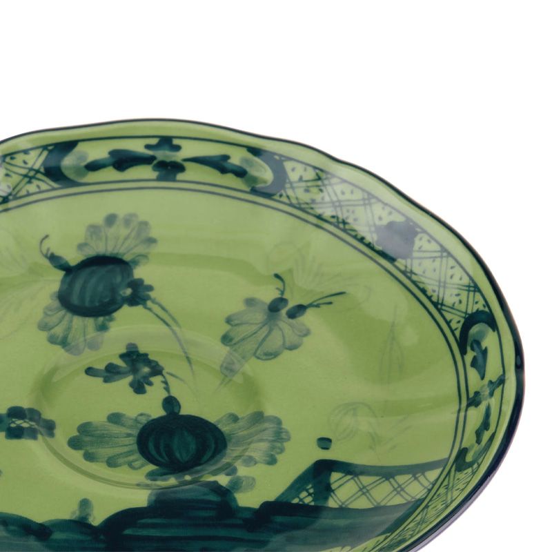 GINORI 1735 Piatto Da Caffè Oriente Italiano Malachite Ø 13.5 CM 003RG00 FPT301010135G00123600