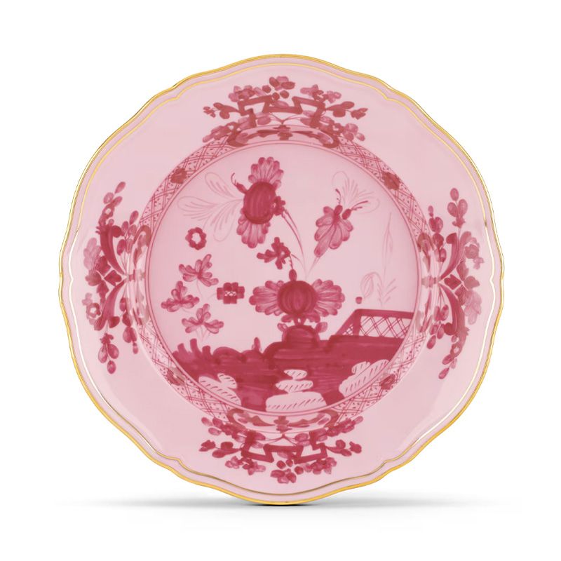 GINORI 1735 Piatto Piano Oriente Italiano Porpora Ø 26.5 CM 003RG00 FPT110010265G00124200