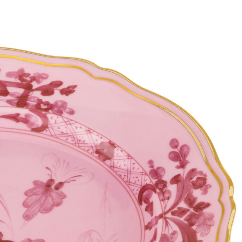 GINORI 1735 Piatto Da Dessert Oriente Italiano Porpora Ø 21 CM 003RG00 FPT110010210G00124200