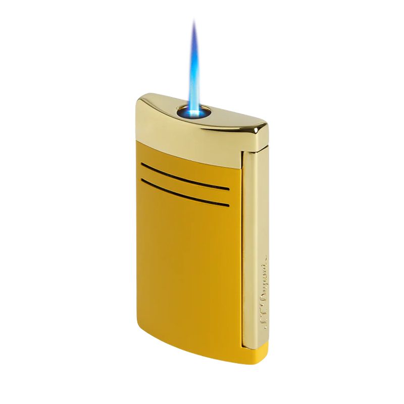 S. T. DUPONT Accendino Maxijet Miele e Dorato  020175