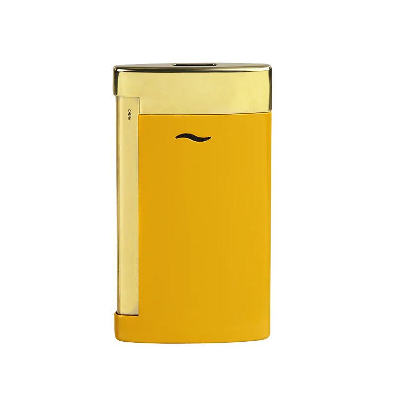 S. T. DUPONT Accendino Slim 7 Miele e Dorato  027775