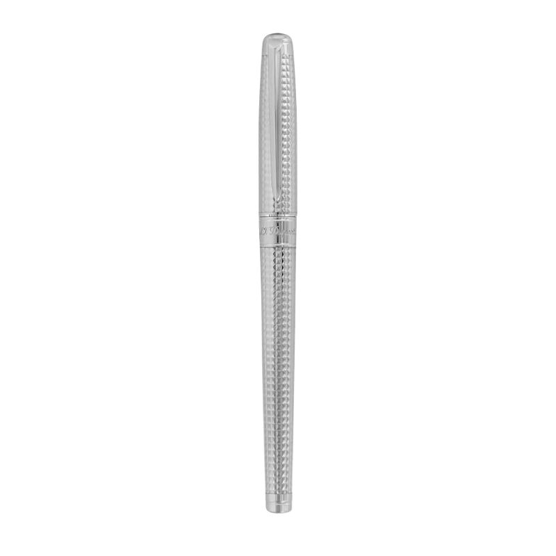 S. T. DUPONT Stilografica Line D Eternity Punta Media in Diamante Palladio  420014M
