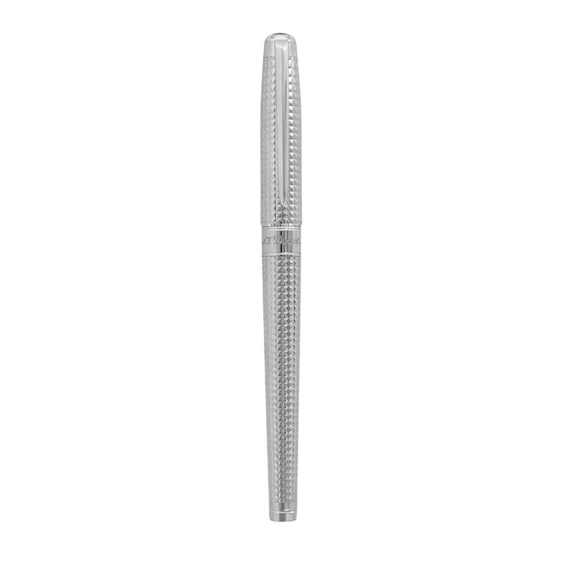 S. T. DUPONT Roller Line D Eternity Punta Media in Diamante Palladio  422014M