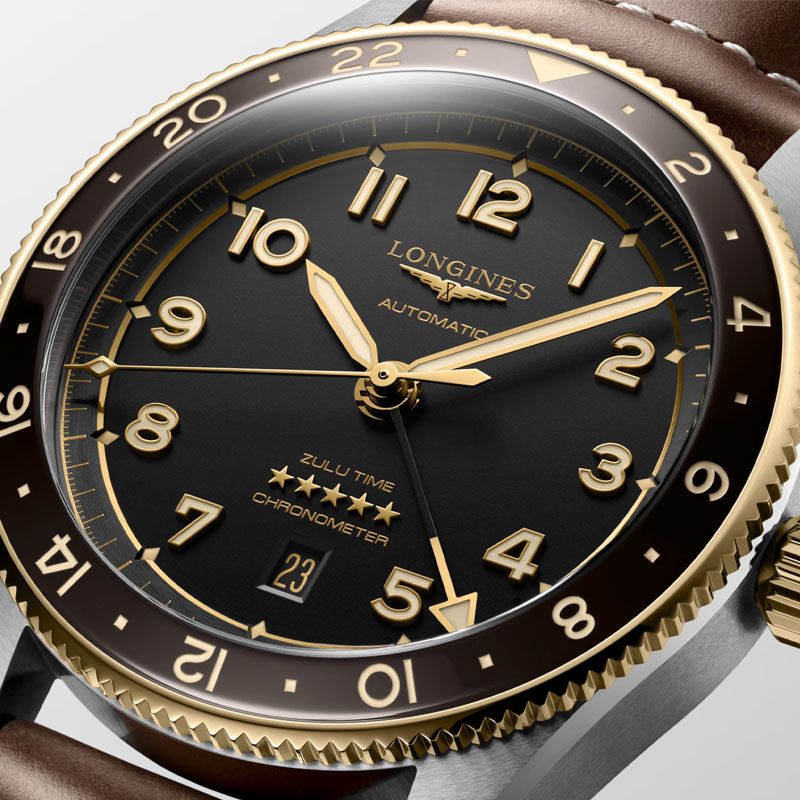 LONGINES Spirit Zulu Time 42 MM L3.812.5.53.2