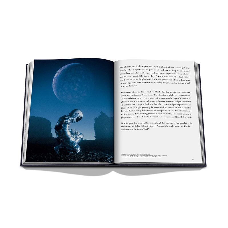 ASSOULINE Libro Moon Paradise 24.7 x 3.7 x H 33 CM 9781649800770