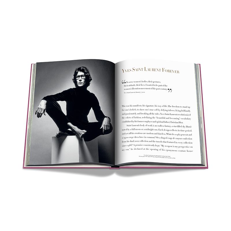 ASSOULINE Libro Yves Saint-Laurent: The Impossible Collection 39.7 x 8.3 x H 47.5 CM 9781614289425