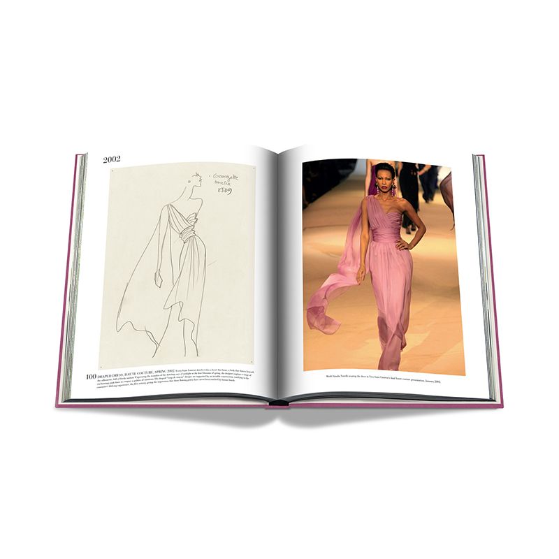 ASSOULINE Libro Yves Saint-Laurent: The Impossible Collection 39.7 x 8.3 x H 47.5 CM 9781614289425