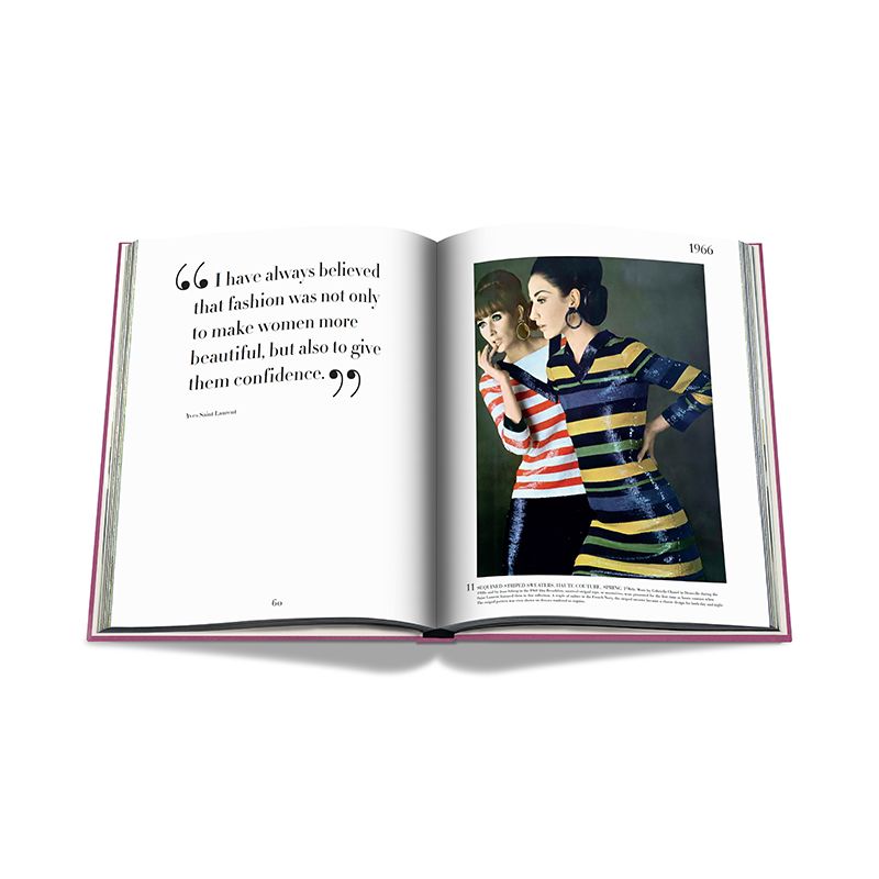 ASSOULINE Libro Yves Saint-Laurent: The Impossible Collection 39.7 x 8.3 x H 47.5 CM 9781614289425