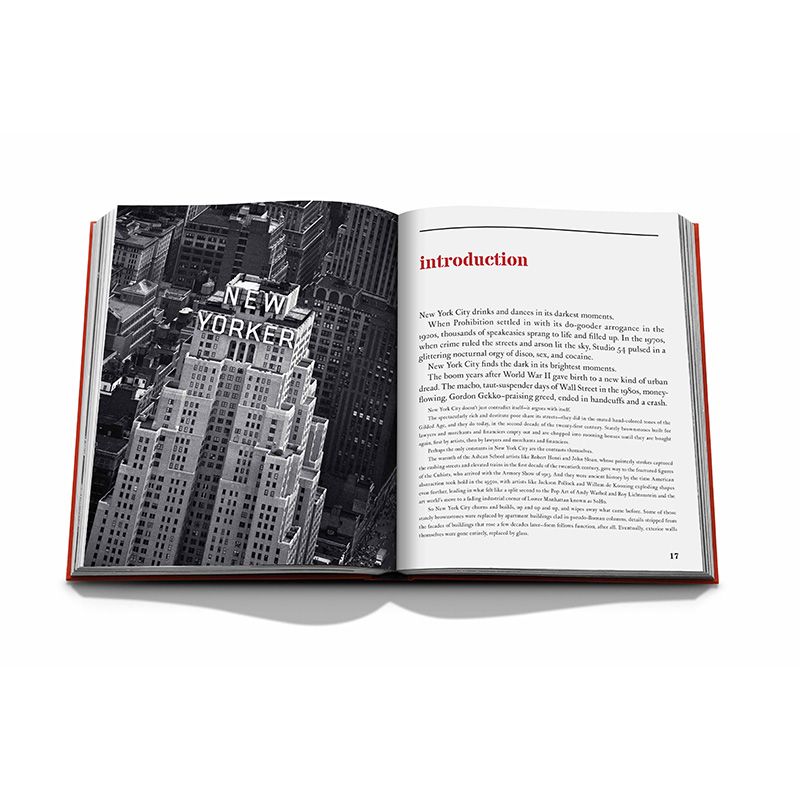 ASSOULINE Libro New York by New York 27.94 x 6.1 x H 35.38 CM 9781614286844