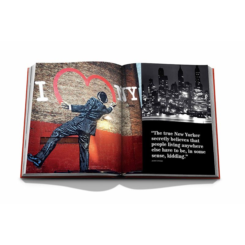 ASSOULINE Libro New York by New York 27.94 x 6.1 x H 35.38 CM 9781614286844