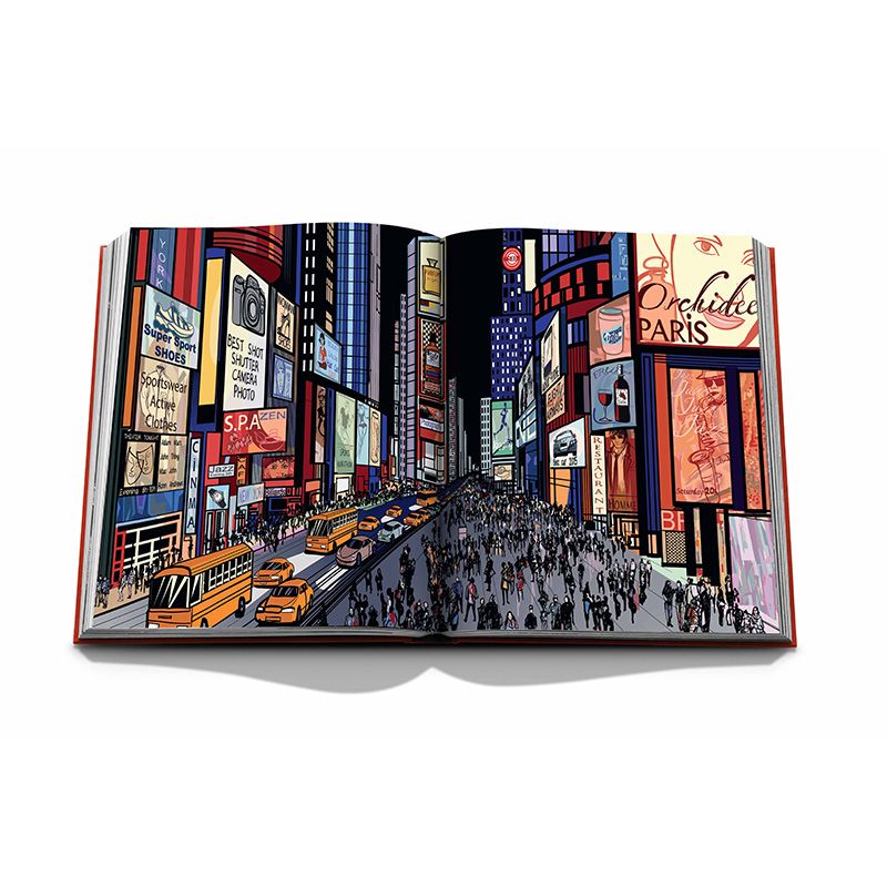 ASSOULINE Libro New York by New York 27.94 x 6.1 x H 35.38 CM 9781614286844