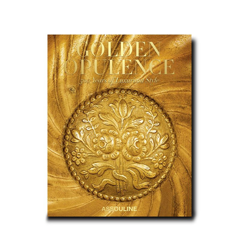 ASSOULINE Libro Golden Opulence: 500 Years of Luxuriant Style 30.1 x 5 x H 38.2 CM 9781649802859