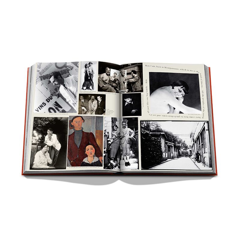 ASSOULINE Libro Paris in the 1920s With Kiki De Montparnasse 27.94 x 5.08 x H 35.56 CM 9781614280576