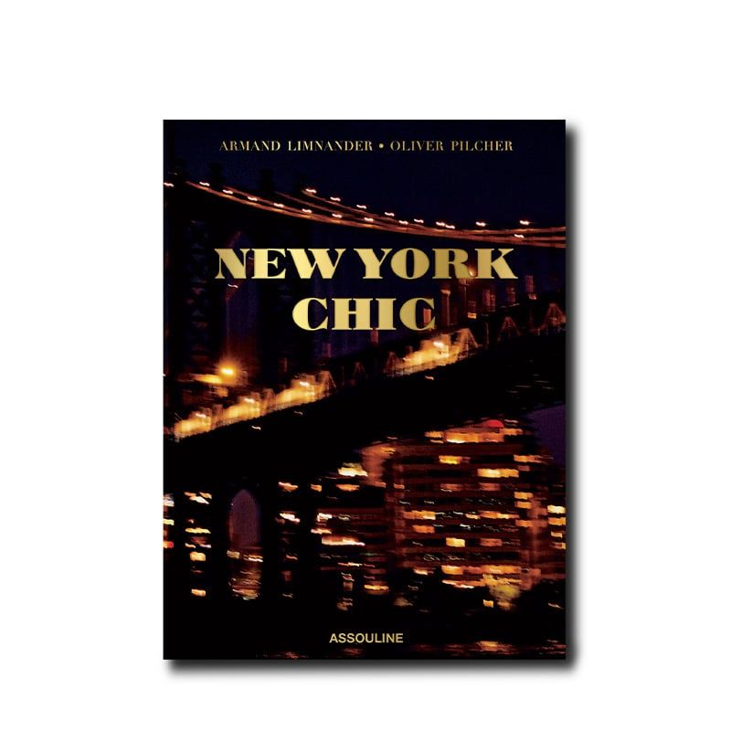 ASSOULINE Libro New York Chic 24.8 x 3.8 x H 33 CM 9781649802309
