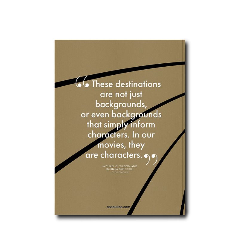 ASSOULINE Libro James Bond Destinations 25.1 x 3.89 x H 32.99 CM 9781649802736