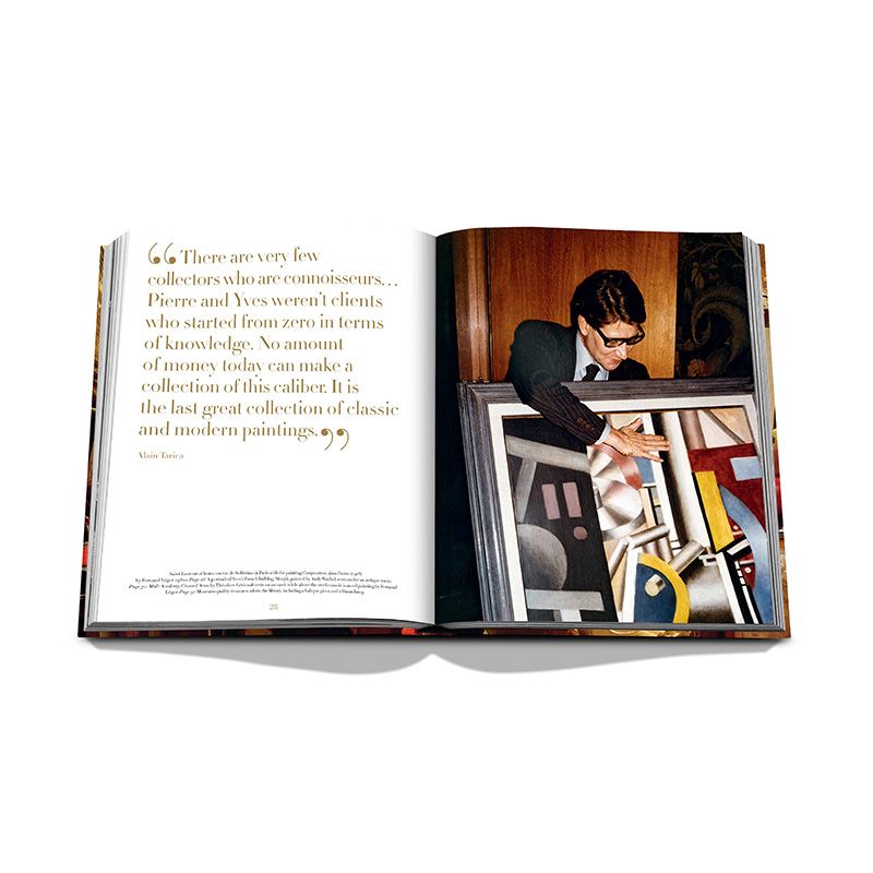 ASSOULINE Libro Yves Saint Laurent At Home 24.8 x 3.8 x H 33 CM 9781649801234