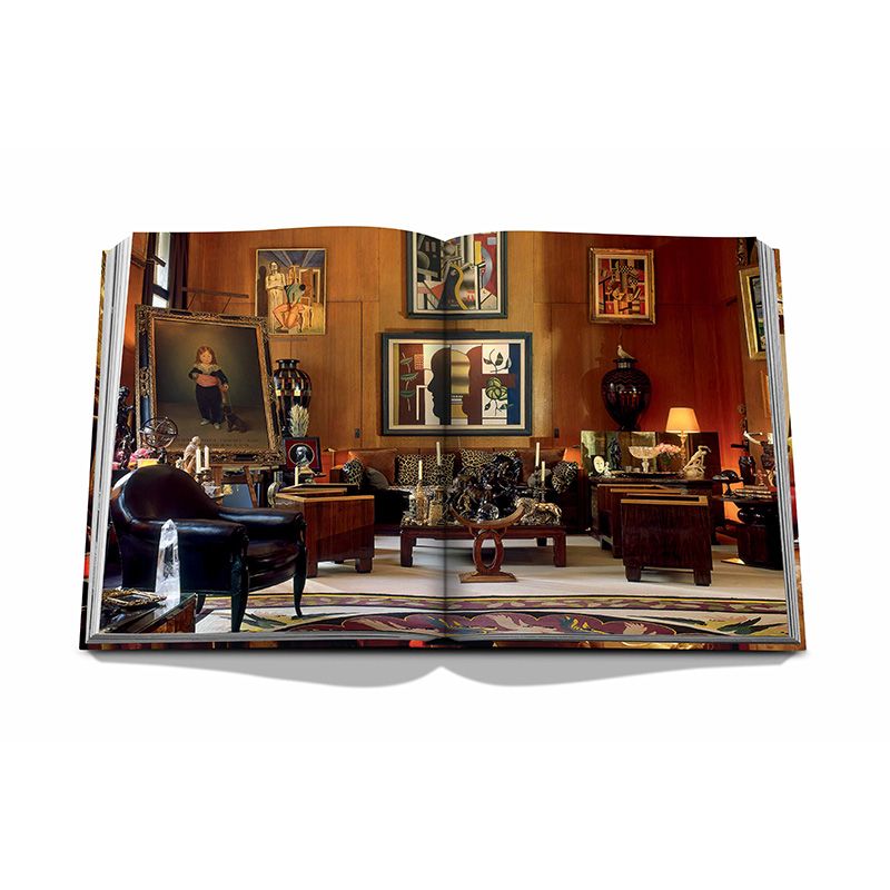 ASSOULINE Libro Yves Saint Laurent At Home 24.8 x 3.8 x H 33 CM 9781649801234