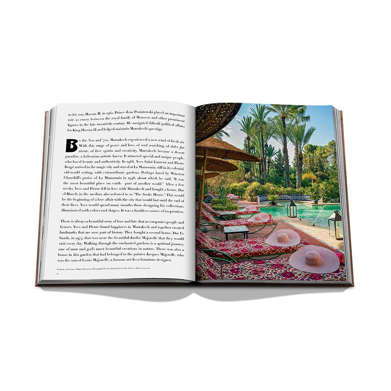 ASSOULINE Libro Marrakech Flair 25 x 3.7 x H 33 CM 9781614289616