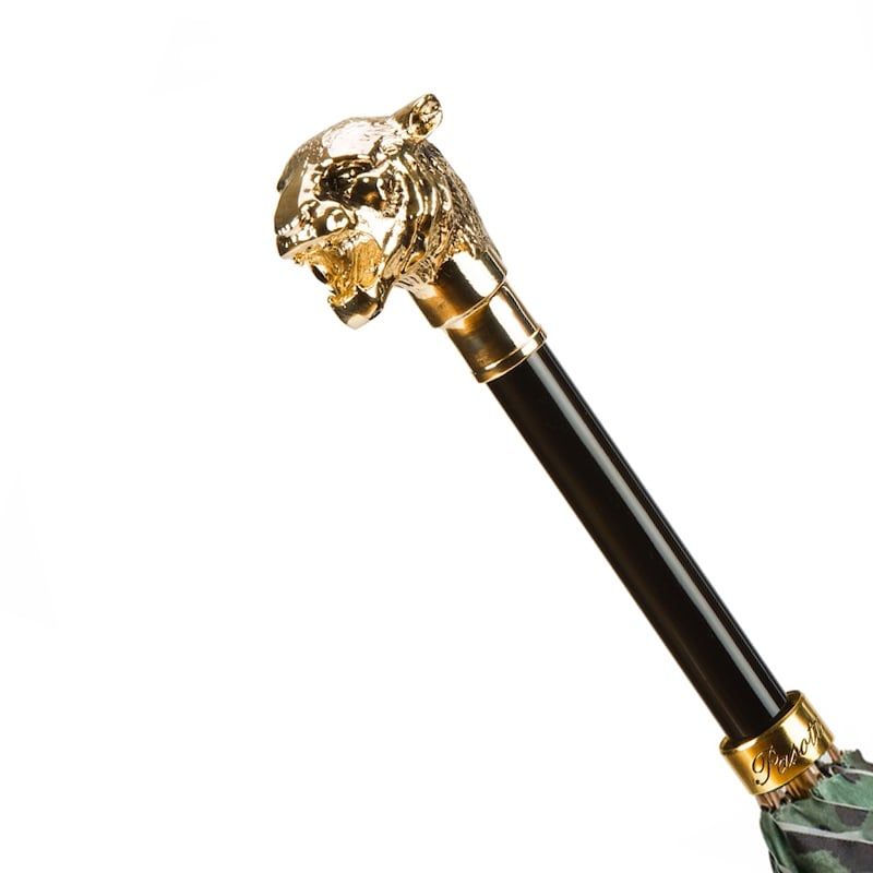 PASOTTI Ombrello Da Donna Animal Leopardato Verde  189