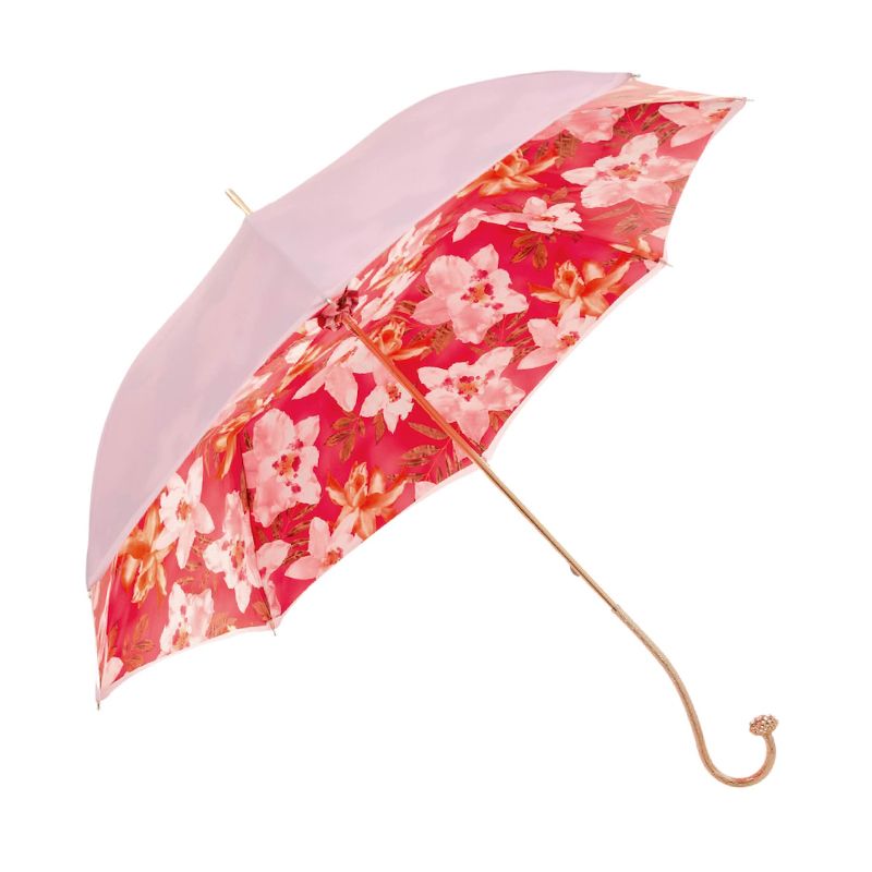 PASOTTI Ombrello Da Donna Flower Rosa Interno Orchidea Rosa  189